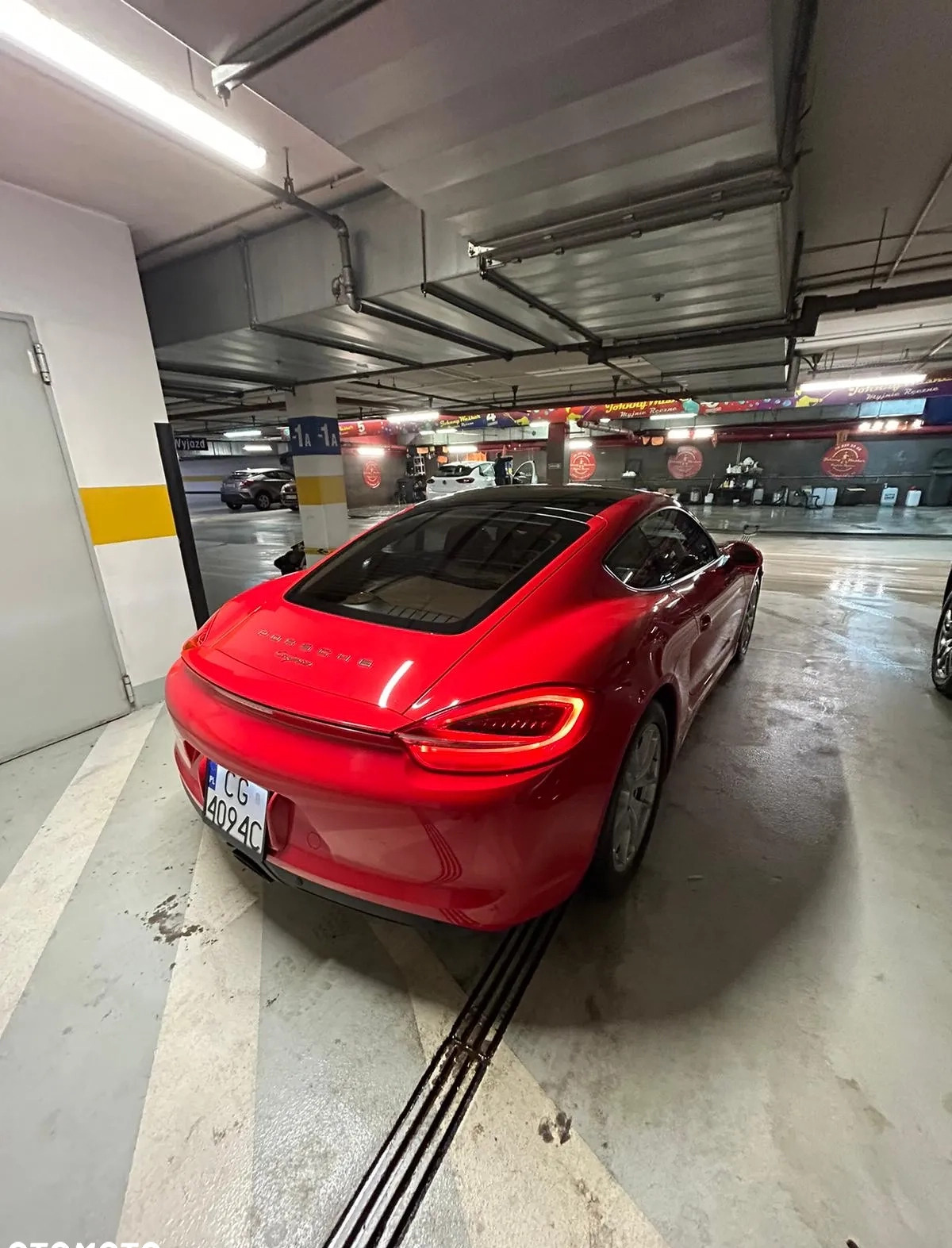 Porsche Cayman cena 169000 przebieg: 85000, rok produkcji 2016 z Gdańsk małe 37